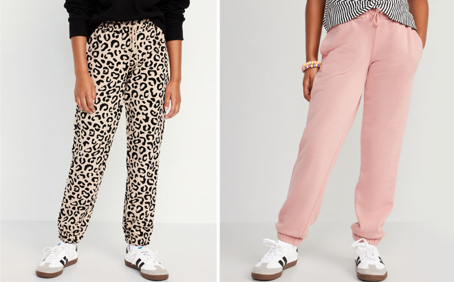 Old Navy Cinched Hem Jogger Sweatpants for Girls