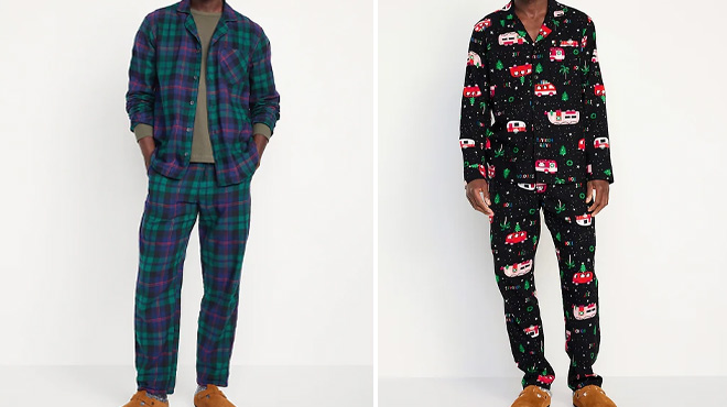 Old Navy Mans Flanner Pajama Sets