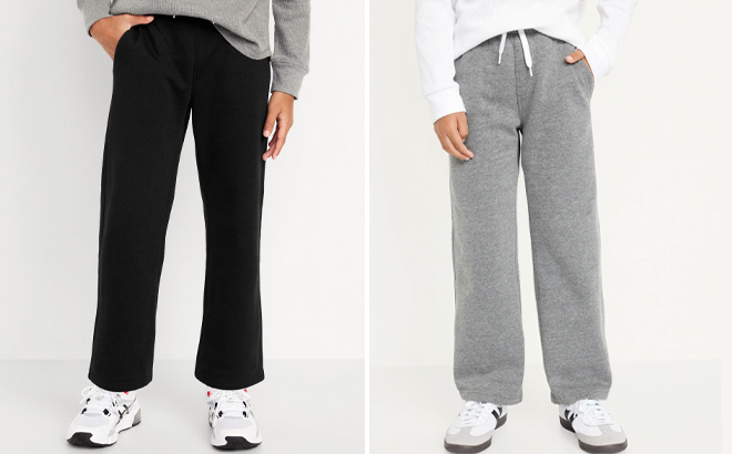 Old Navy Straight Fleece Sweatpants for Boys