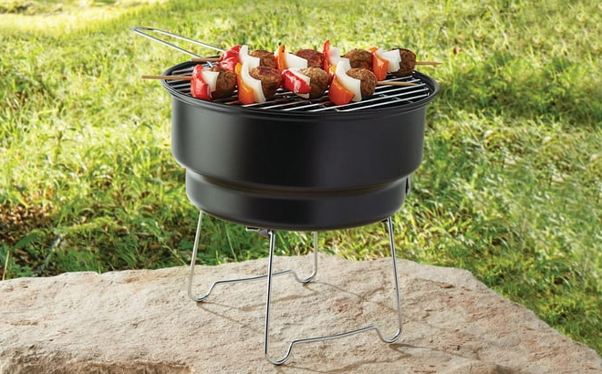 Ozark Trail 10 Inch Portable Camping Charcoal Grill