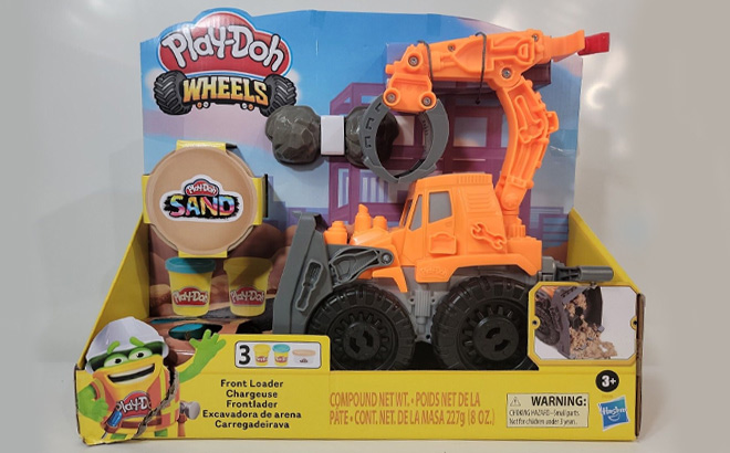 Play Doh Toy Truck in a Box