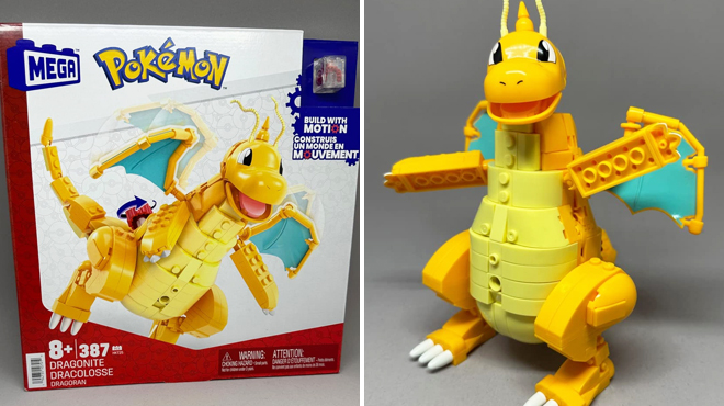 Pokemon 388 Piece Dragonite Building Toy Set