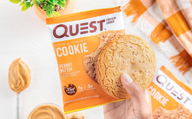 Quest Nutrition Peanut Butter Protein Cookie