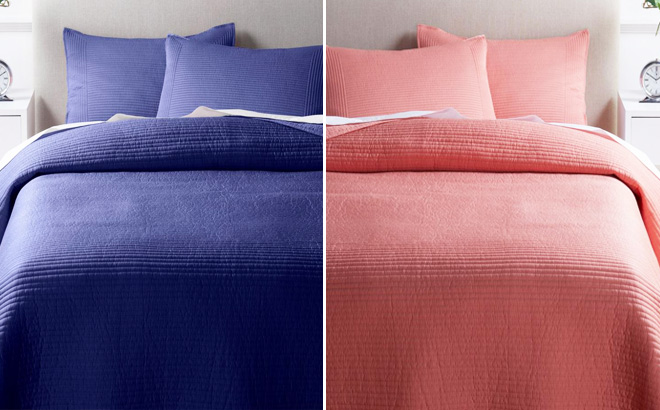 Concierge Collection Rayon Bamboo Cotton Quilt Set