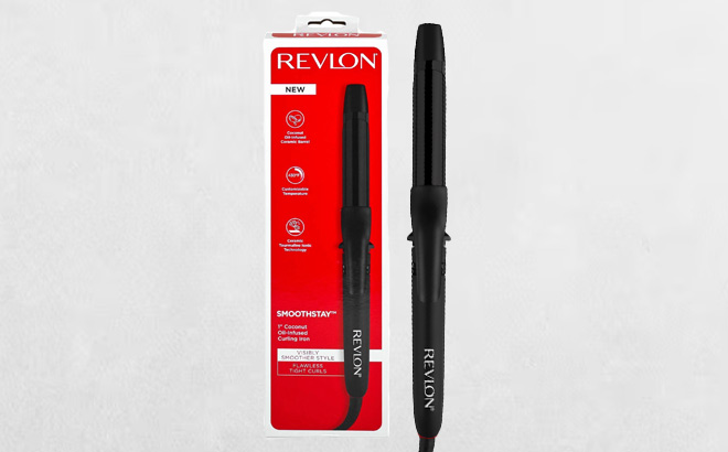 Revlon SmoothStay Coconut Oil Infused Curling Iron