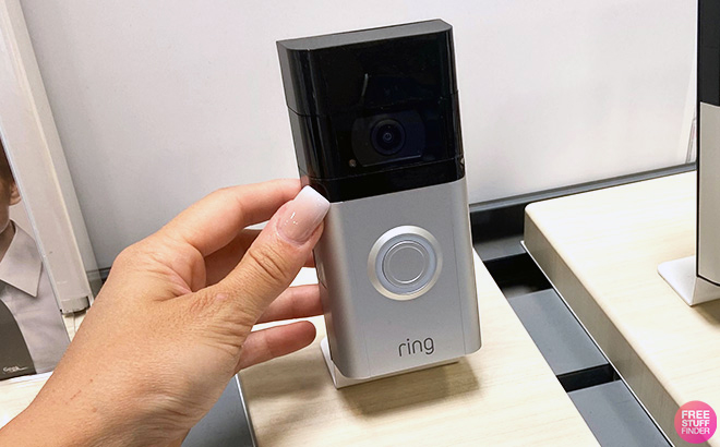 Ring Video Doorbell on display