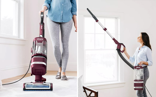 Shark Navigator Lift Away ADV Upright Vacuum with PowerFins and Self Cleaning Brushroll