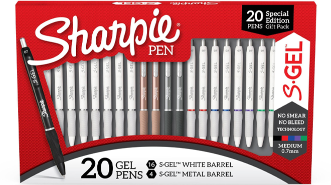 Sharpie S Gel Medium Tip Pens 20 Count