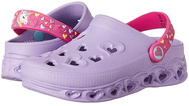 Skechers Girls Unicorn Sunshine Foamies Lavender