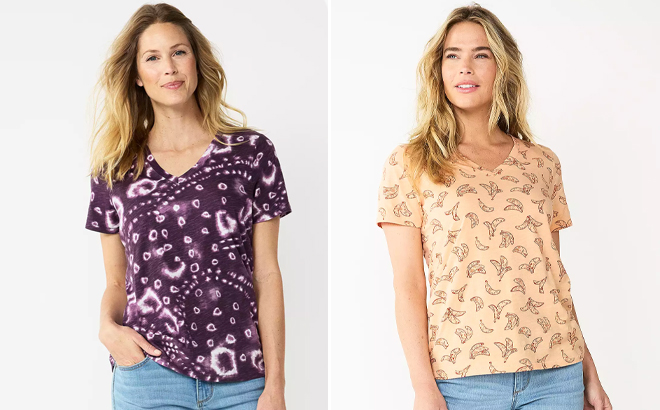 Sonoma Everyday V Neck Tees