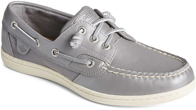 Sperry Womens Songfish Pearlized Boat Shoe