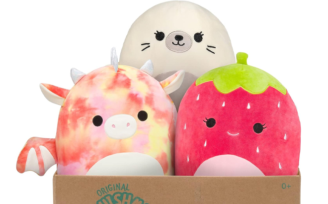 Squishmallows 8 Inch Plush Mystery 3 Pack