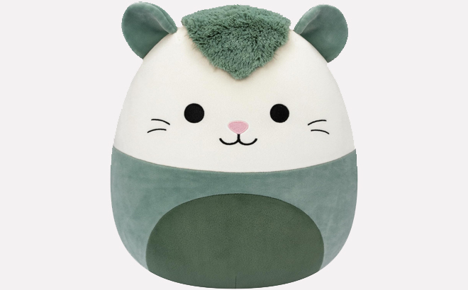 Squishmallows Original 12 Inch Willoughby Sage Green Possum Plush