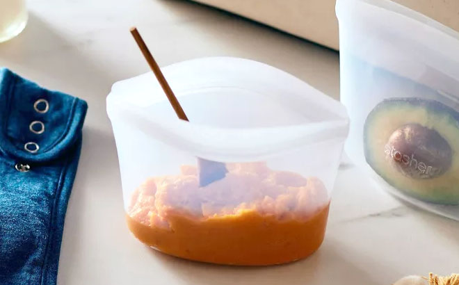 Stasher Reusable Food Storage Bowl