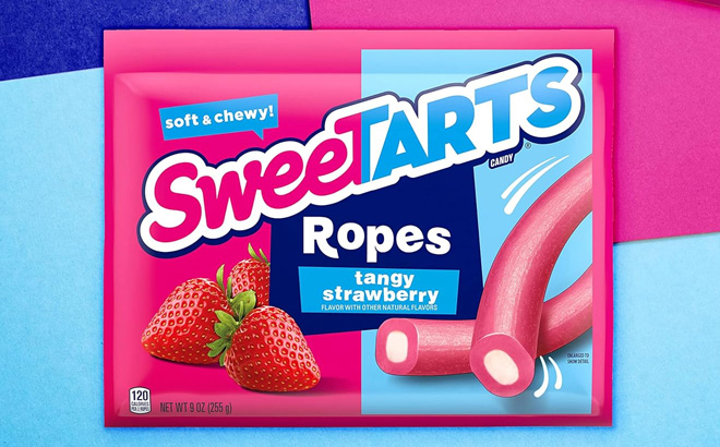 SweeTARTS Ropes in Tangy Strawberry Flavor