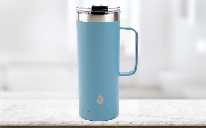 TAL Stainless Steel Mountaineer Mug Blue Slate