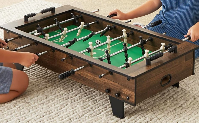 Tabletop Foosball Table 40-Inch