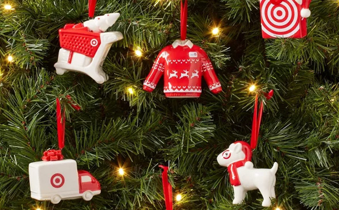 Target 6-Piece Christmas Ornament Set