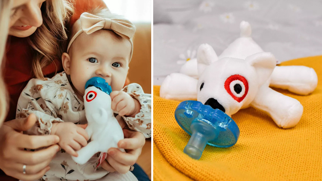 Target Bullseye WubbaNub Pacifier