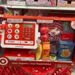 Target Cash Register Toy on a Basket