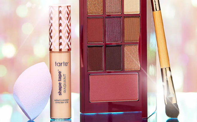 Tarte Honeysuckle Palette with Shape Tape Radiant 4 Piece Kit