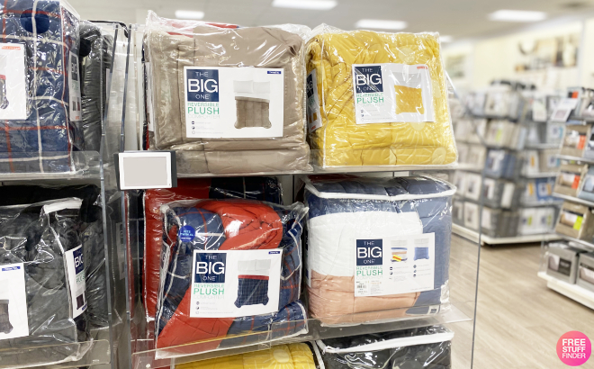 The Big One Plush Reversible Comforters Overview