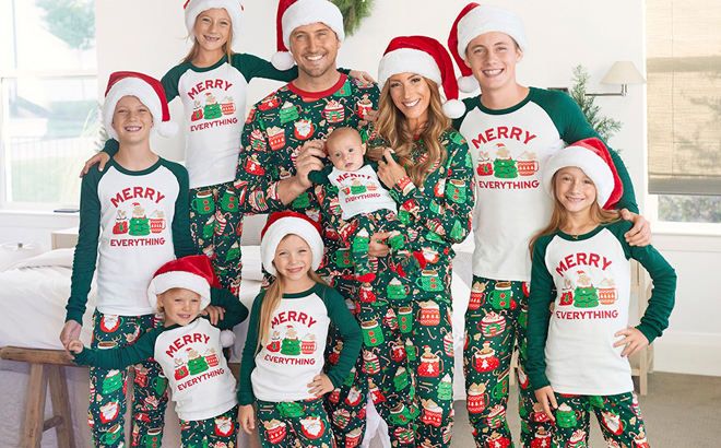 Kohl's Matching Family Christmas Pajamas Starting UNDER $10