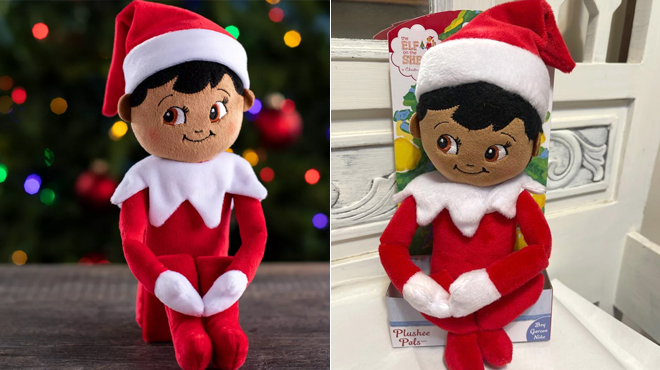 The Elf on the Shelf The Elf on the Shelf Plushee Pal Snuggler Boy Dark Tone