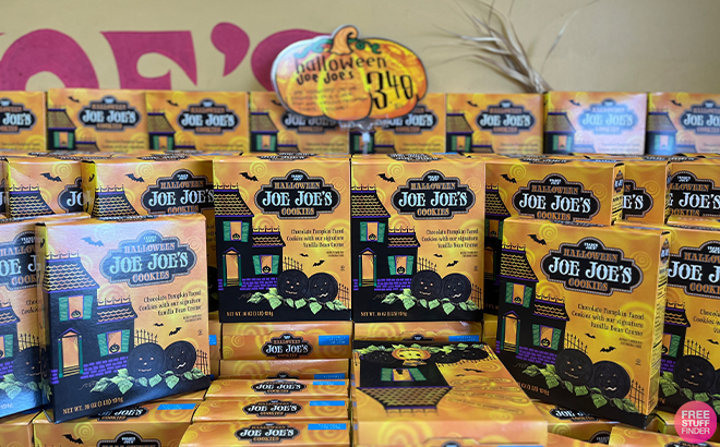 Trader Joes Halloween Joe Joes Cookies