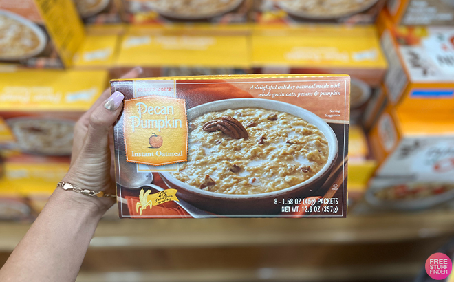 Trader Joes Pecan Pumpkin Oatmeal