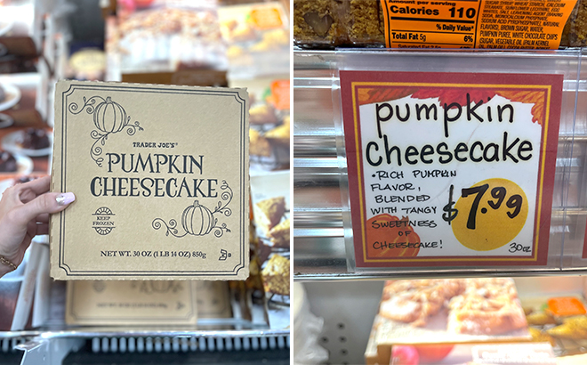 Trader Joes Pumpkin Cheesecake