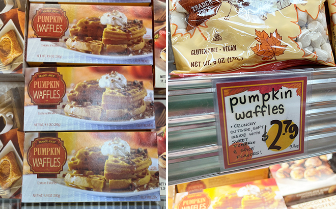 Trader Joes Pumpkin Waffles