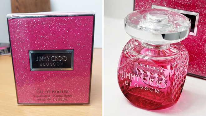 Two Images of Jimmy Choo Blossom 1 3 Ounce Eau de Parfum Spray