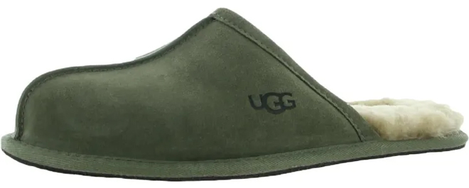 UGG Mens Suede Sheepskin Slippers