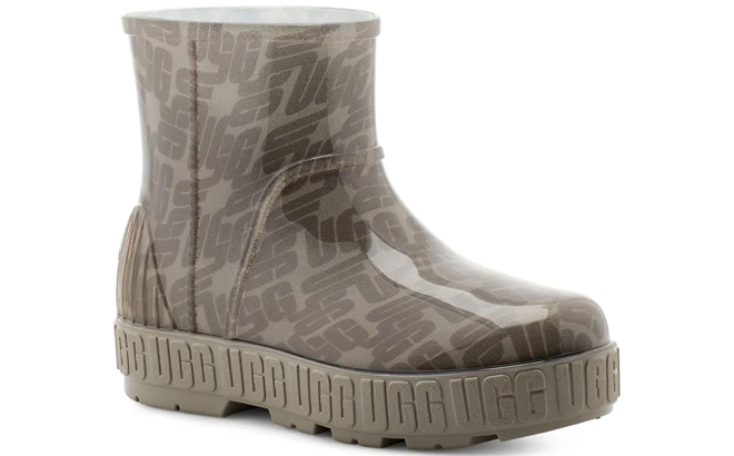 UGG Womens Drizlita Graphic Monogram Ankle Boots