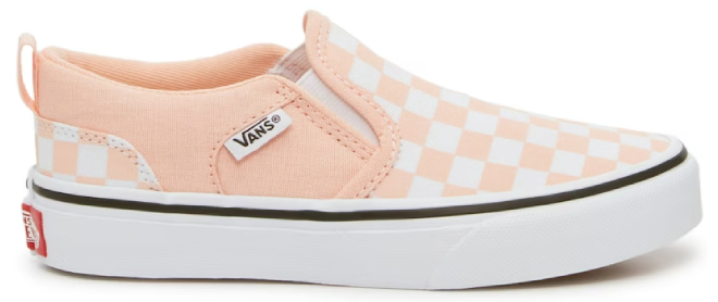 VANS Kids Asher Slip On Shoes 