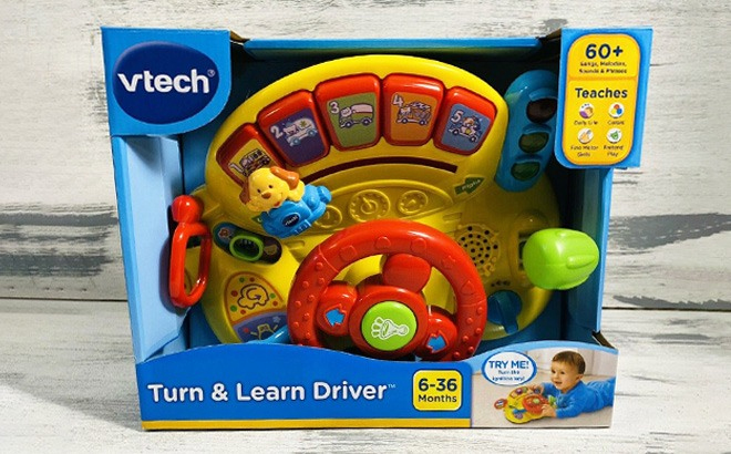 VTech Turn and Learn Driver Steering Wheel Toy