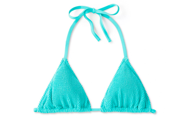 Womens Halter Triangle Bikini Top Shade Shore