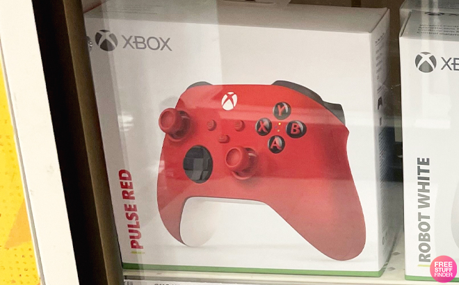 Xbox Pulse Red Wireless Controller 1