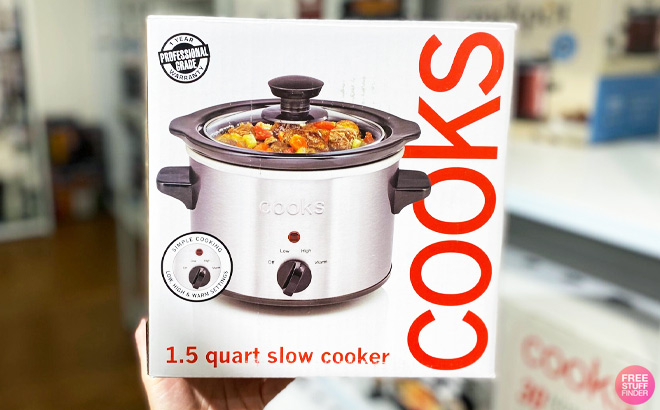Cooks 1.5 Quart Slow Cooker