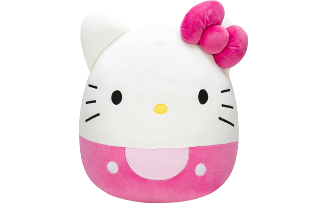 an Image of Squishmallows Hello Kitty Pink Bow Plush