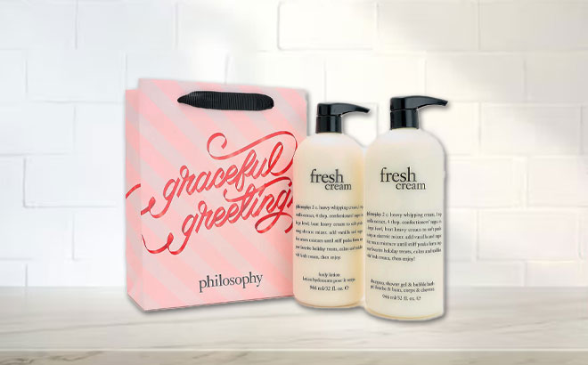 Philosophy Holiday Treats Shower Gel & Lotion Set