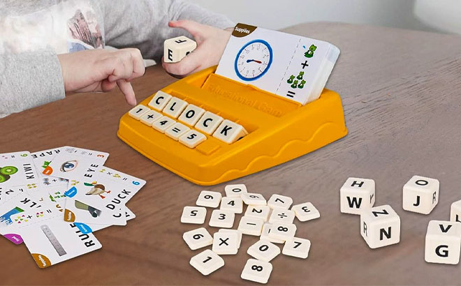 2 in 1 Matching Letter Game