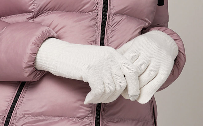 32 Degrees White Gloves