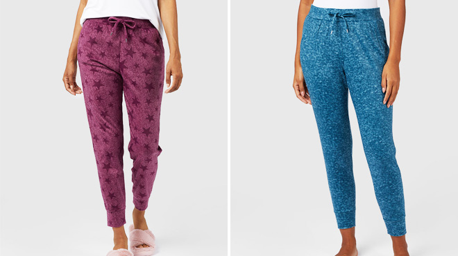 32 Degrees Womens Fleece Sleep Joggers