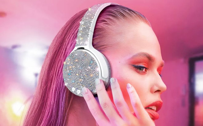 ARTSOUND Bling Wireless Wired Bluetooth Headphones