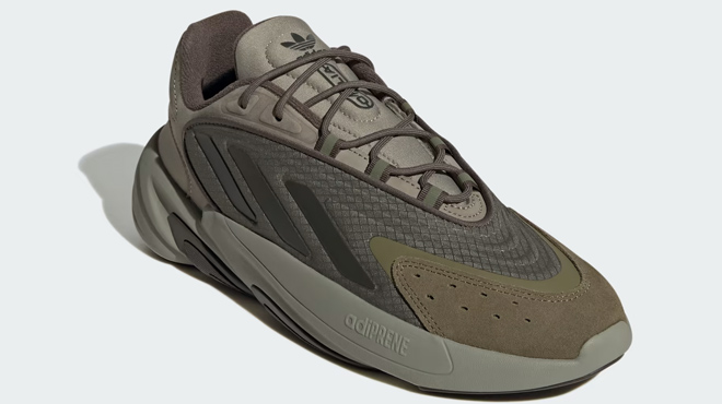 Adidas Mens Ozelia Shoes Olive