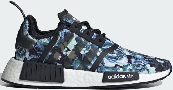 Adidas Womens NMD R1 Shoes Core Black Color