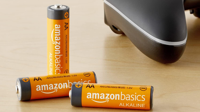 Amazon Basics 48 Pack AA Alkaline High Performance Batteries