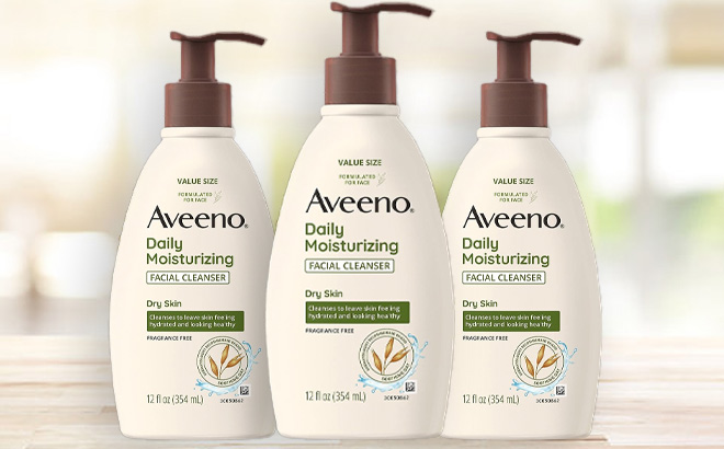 Aveeno Daily Moisturizing Face Cleanser